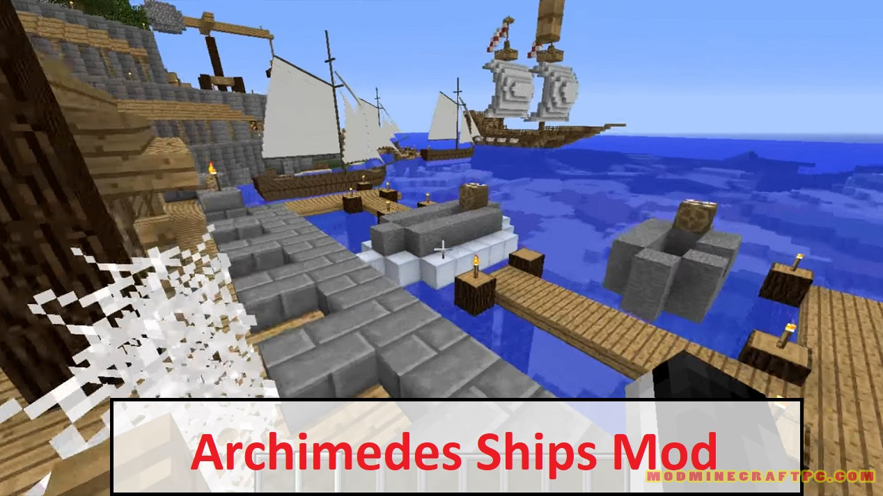archimedes ships wooden crate